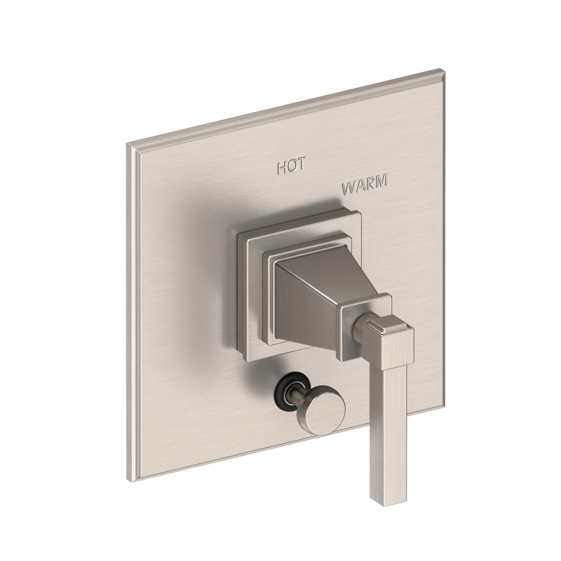 Newport Brass 5-3142BP Malvina Balanced Pressure Tub & Shower Diverter Plate with Handle