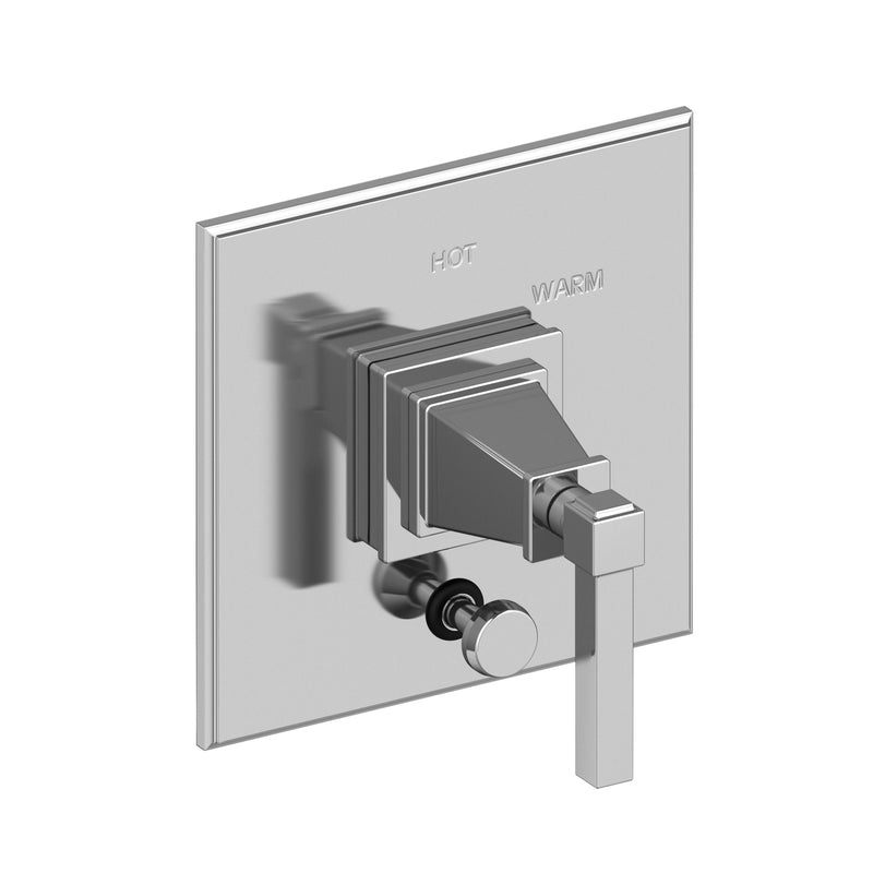 Newport Brass 5-3142BP Malvina Balanced Pressure Tub & Shower Diverter Plate with Handle