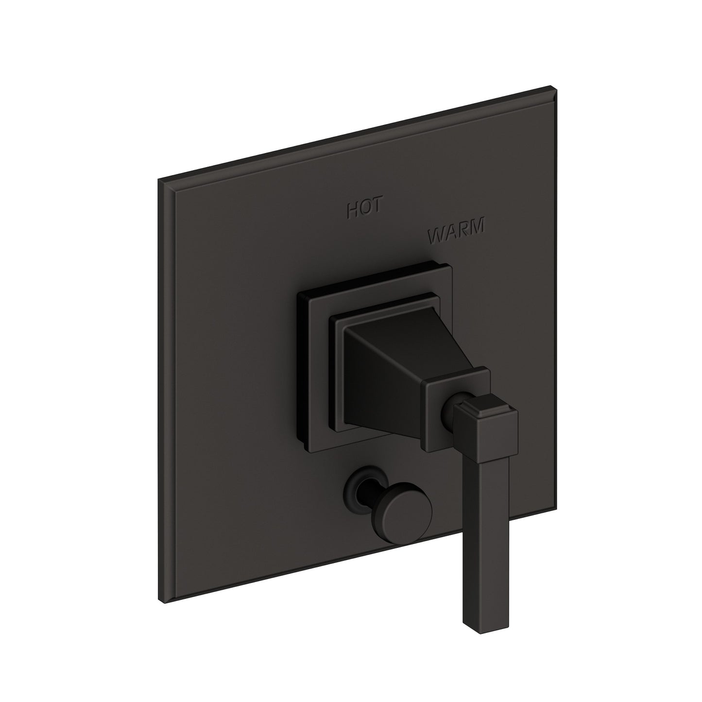 Newport Brass 5-3142BP Malvina Balanced Pressure Tub & Shower Diverter Plate with Handle