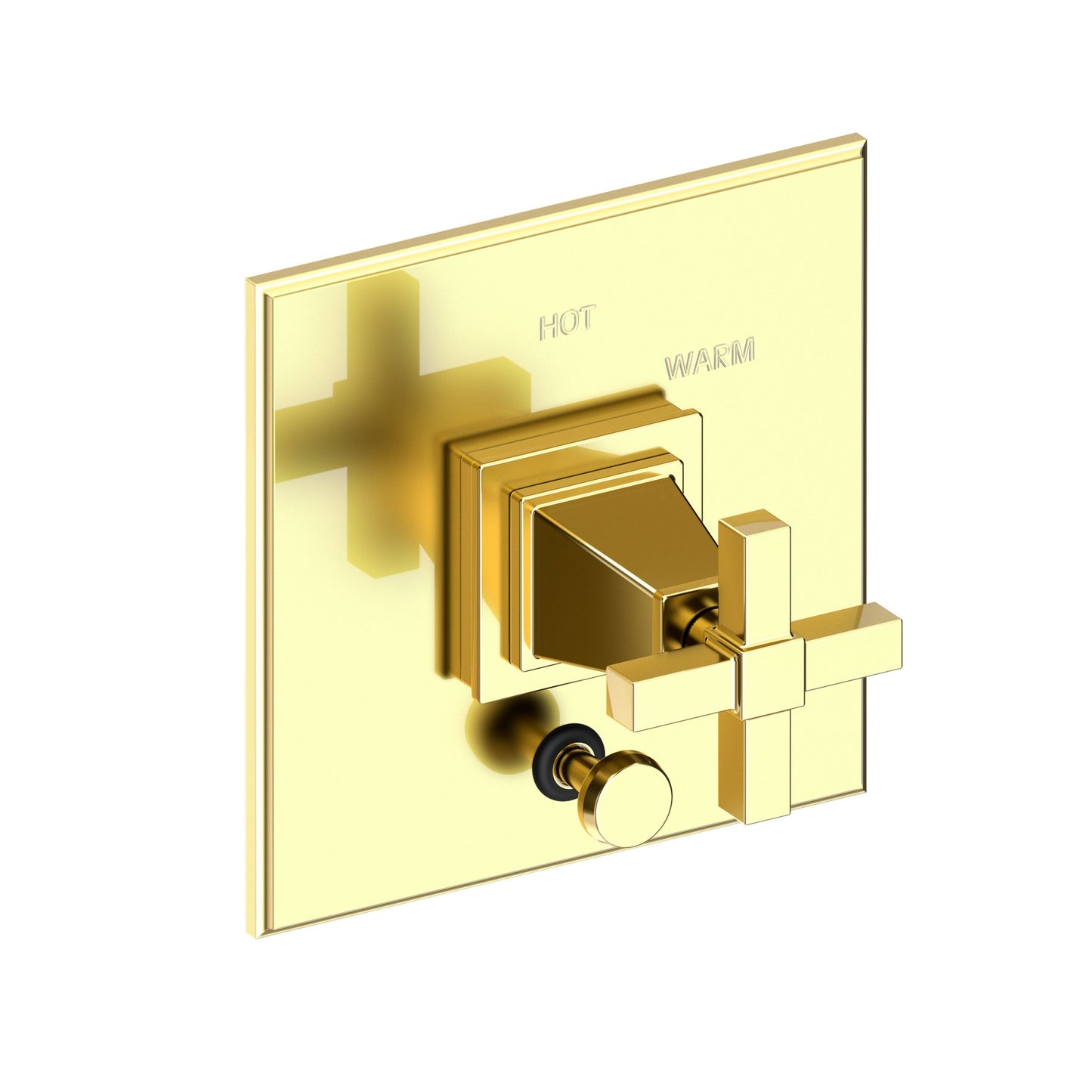 Newport Brass 5-3152BP Malvina Balanced Pressure Tub & Shower Diverter Plate with Handle