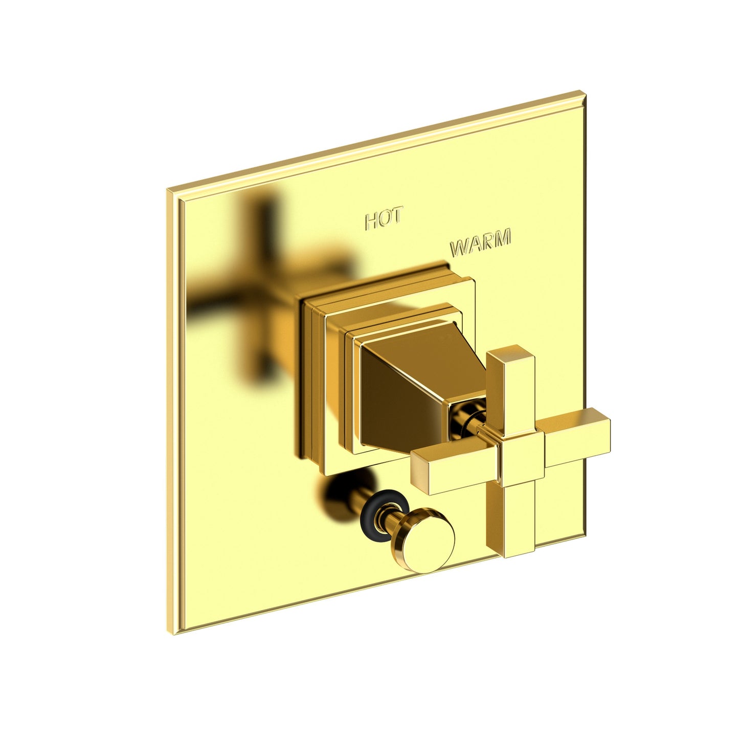 Newport Brass 5-3152BP Malvina Balanced Pressure Tub & Shower Diverter Plate with Handle