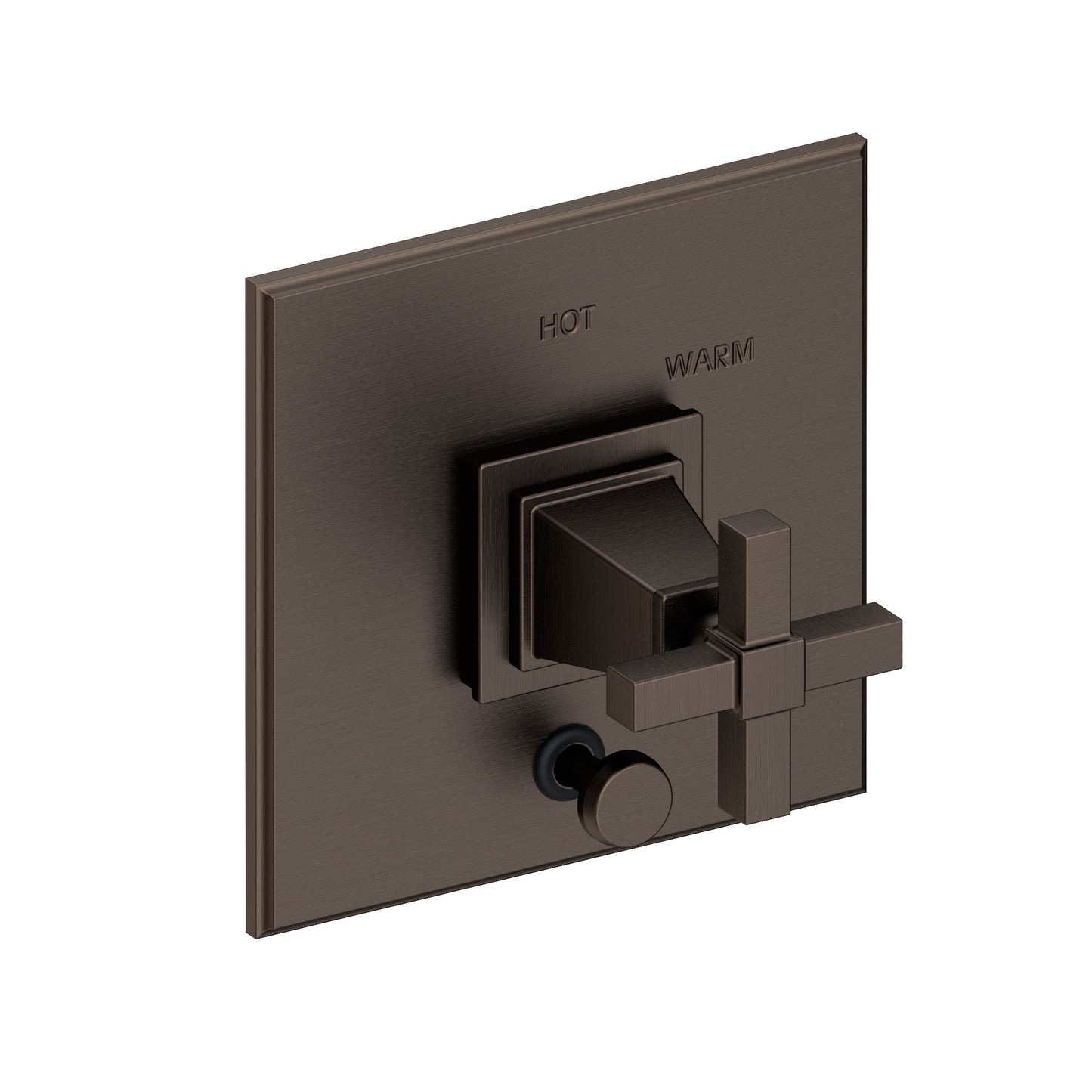 Newport Brass 5-3152BP Malvina Balanced Pressure Tub & Shower Diverter Plate with Handle