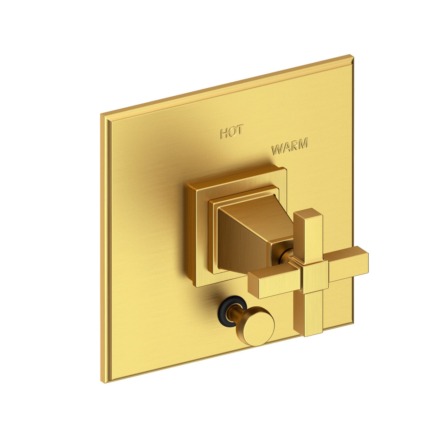 Newport Brass 5-3152BP Malvina Balanced Pressure Tub & Shower Diverter Plate with Handle