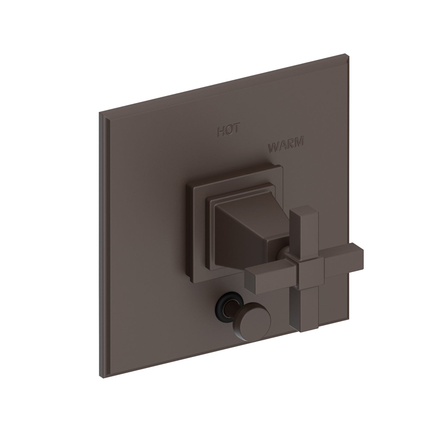 Newport Brass 5-3152BP Malvina Balanced Pressure Tub & Shower Diverter Plate with Handle