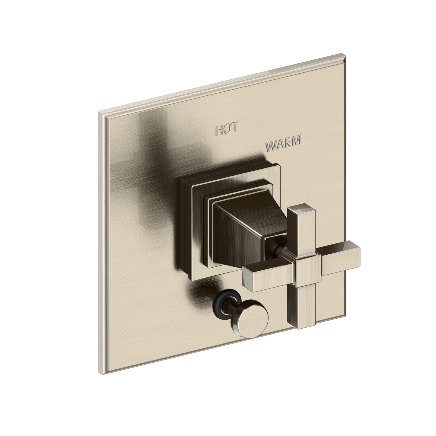 Newport Brass 5-3152BP Malvina Balanced Pressure Tub & Shower Diverter Plate with Handle