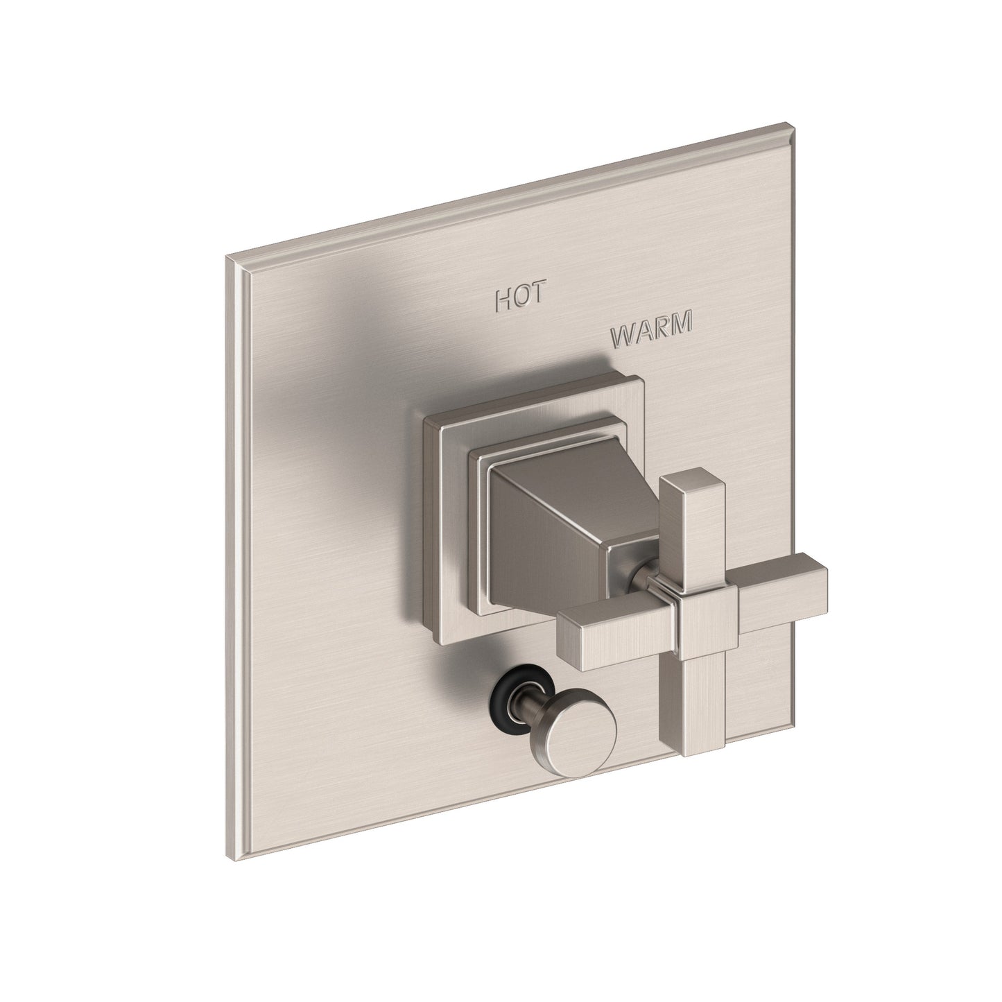 Newport Brass 5-3152BP Malvina Balanced Pressure Tub & Shower Diverter Plate with Handle