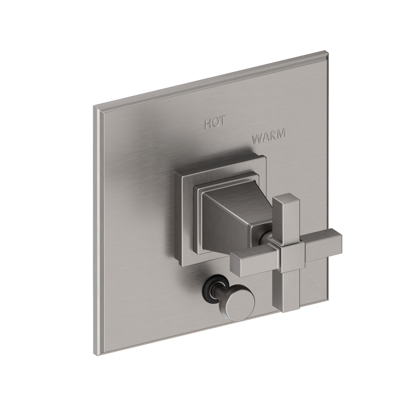 Newport Brass 5-3152BP Malvina Balanced Pressure Tub & Shower Diverter Plate with Handle