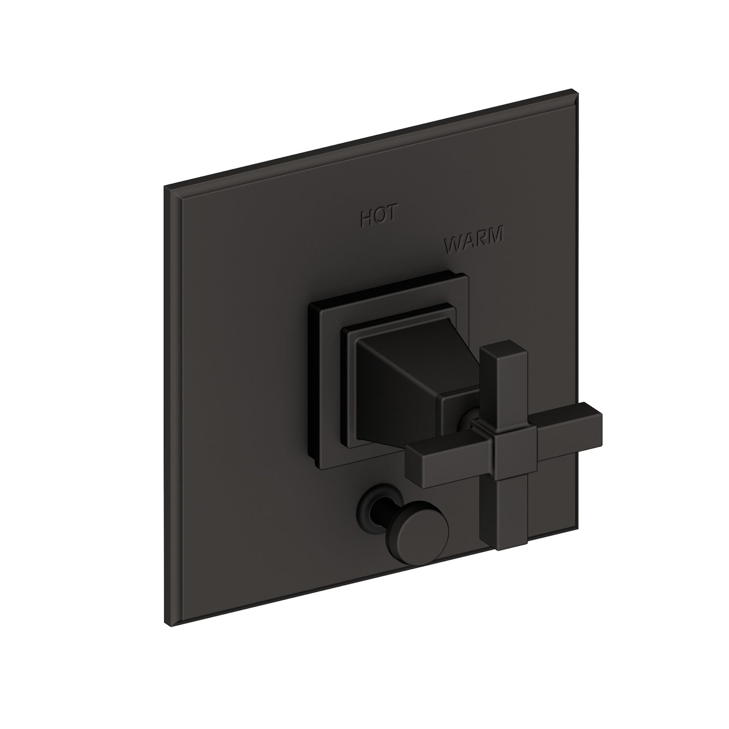 Newport Brass 5-3152BP Malvina Balanced Pressure Tub & Shower Diverter Plate with Handle