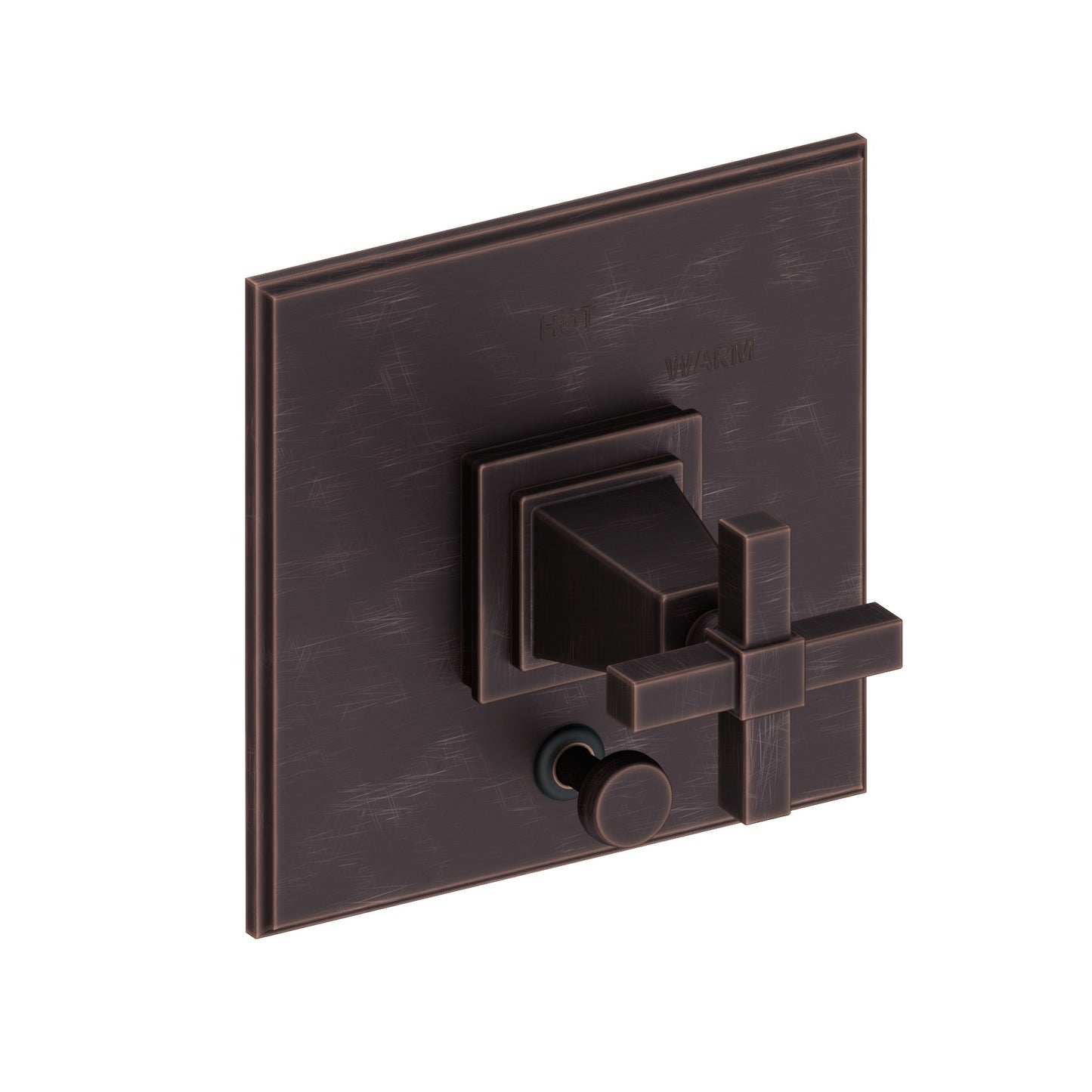 Newport Brass 5-3152BP Malvina Balanced Pressure Tub & Shower Diverter Plate with Handle