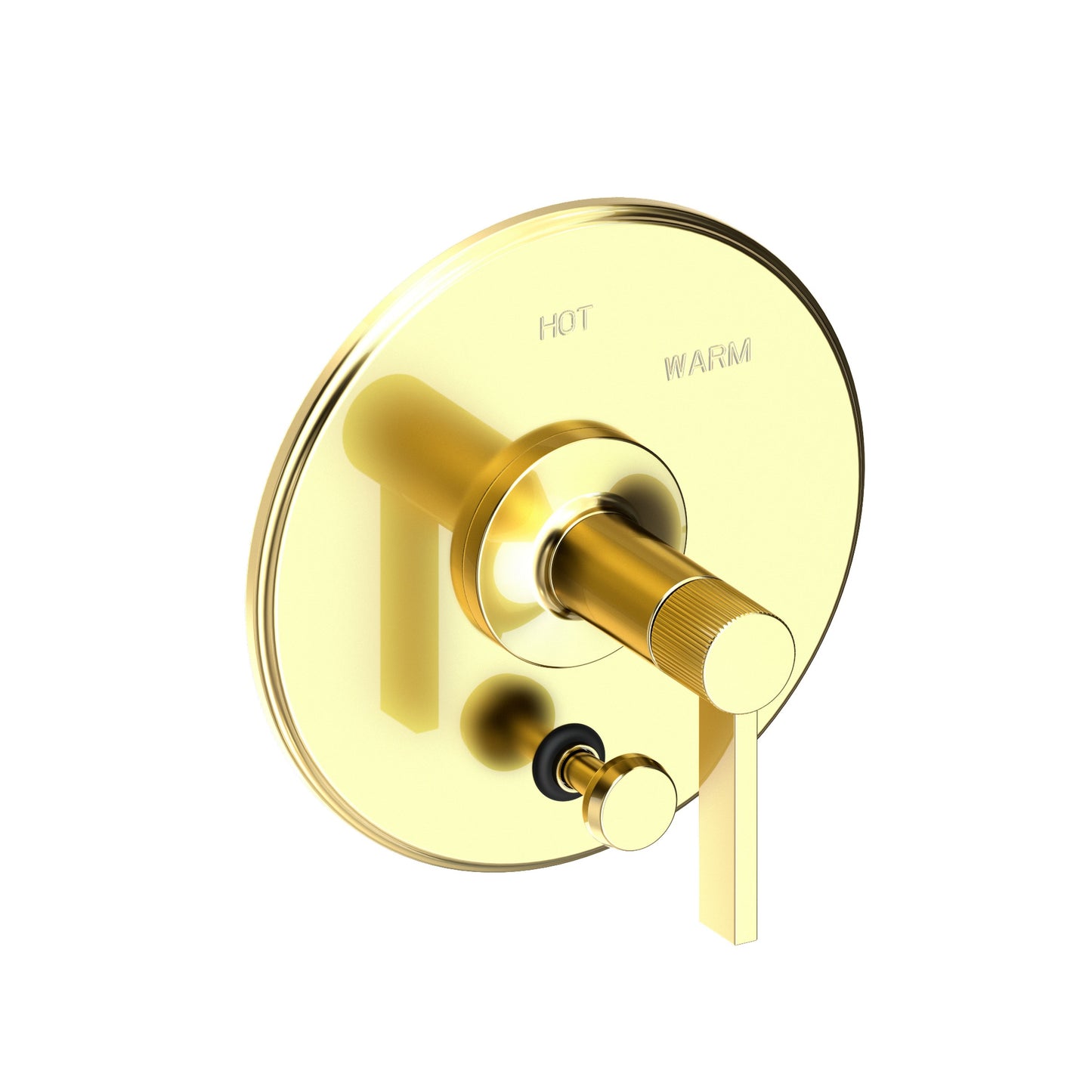 Newport Brass 5-3232BP Pardees Balanced Pressure Tub & Shower Diverter Plate with Handle. Less Showerhead, arm and flange.