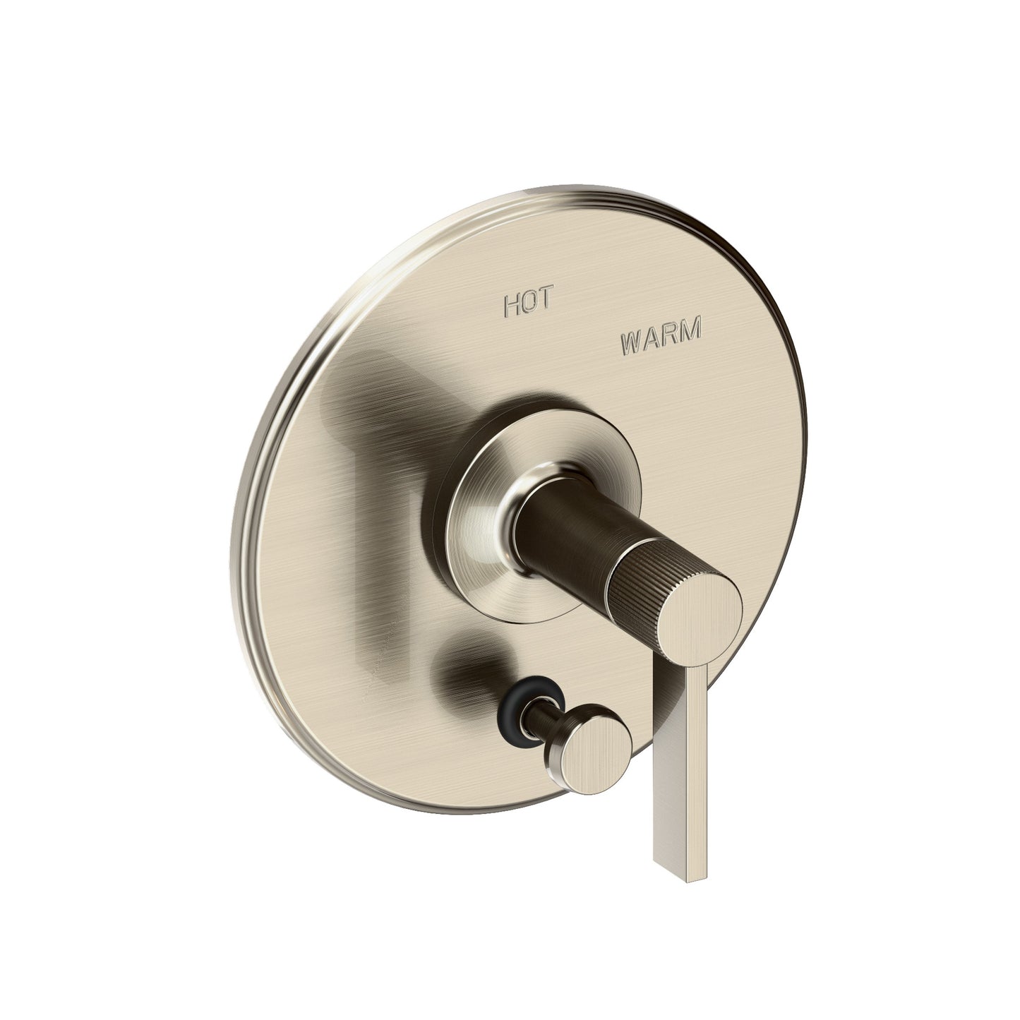Newport Brass 5-3232BP Pardees Balanced Pressure Tub & Shower Diverter Plate with Handle. Less Showerhead, arm and flange.