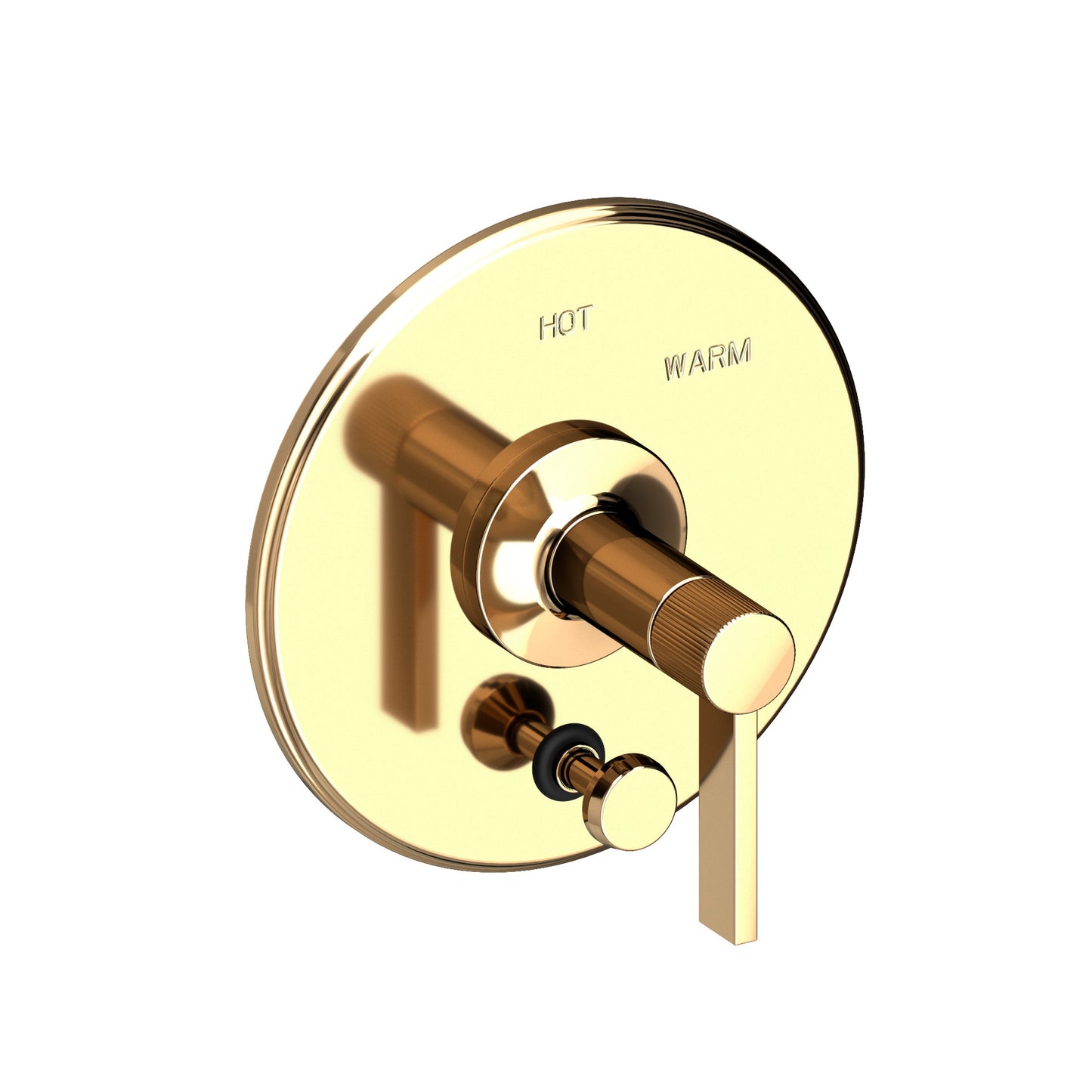 Newport Brass 5-3232BP Pardees Balanced Pressure Tub & Shower Diverter Plate with Handle. Less Showerhead, arm and flange.