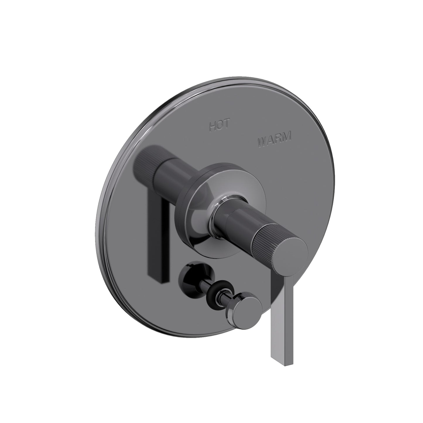 Newport Brass 5-3232BP Pardees Balanced Pressure Tub & Shower Diverter Plate with Handle. Less Showerhead, arm and flange.