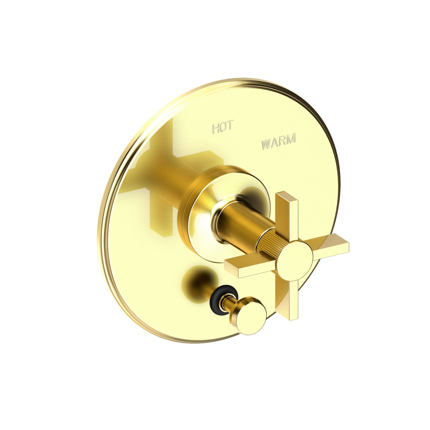 Newport Brass 5-3242BP Pardees Balanced Pressure Tub & Shower Diverter Plate with Handle. Less Showerhead, arm and flange.