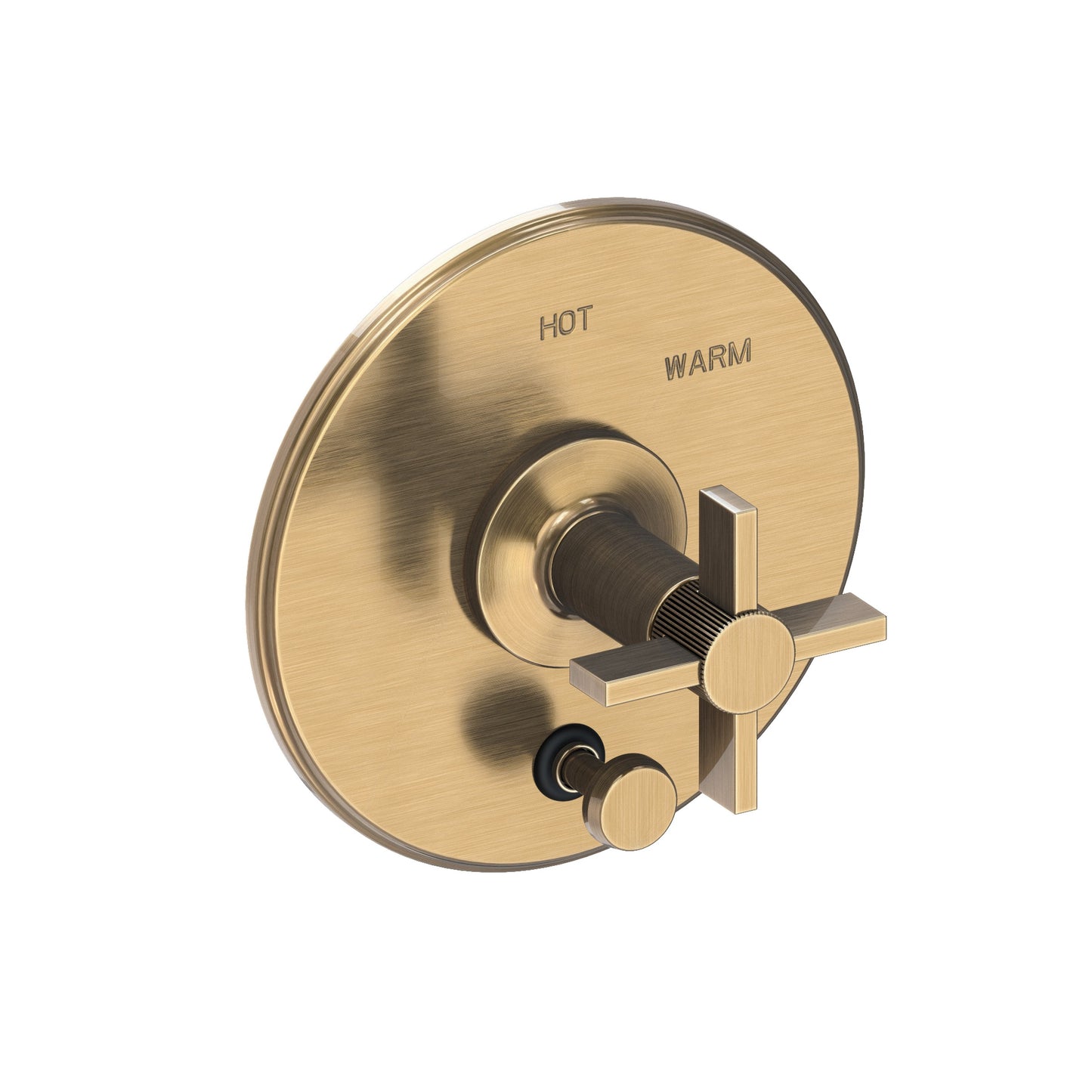 Newport Brass 5-3242BP Pardees Balanced Pressure Tub & Shower Diverter Plate with Handle. Less Showerhead, arm and flange.