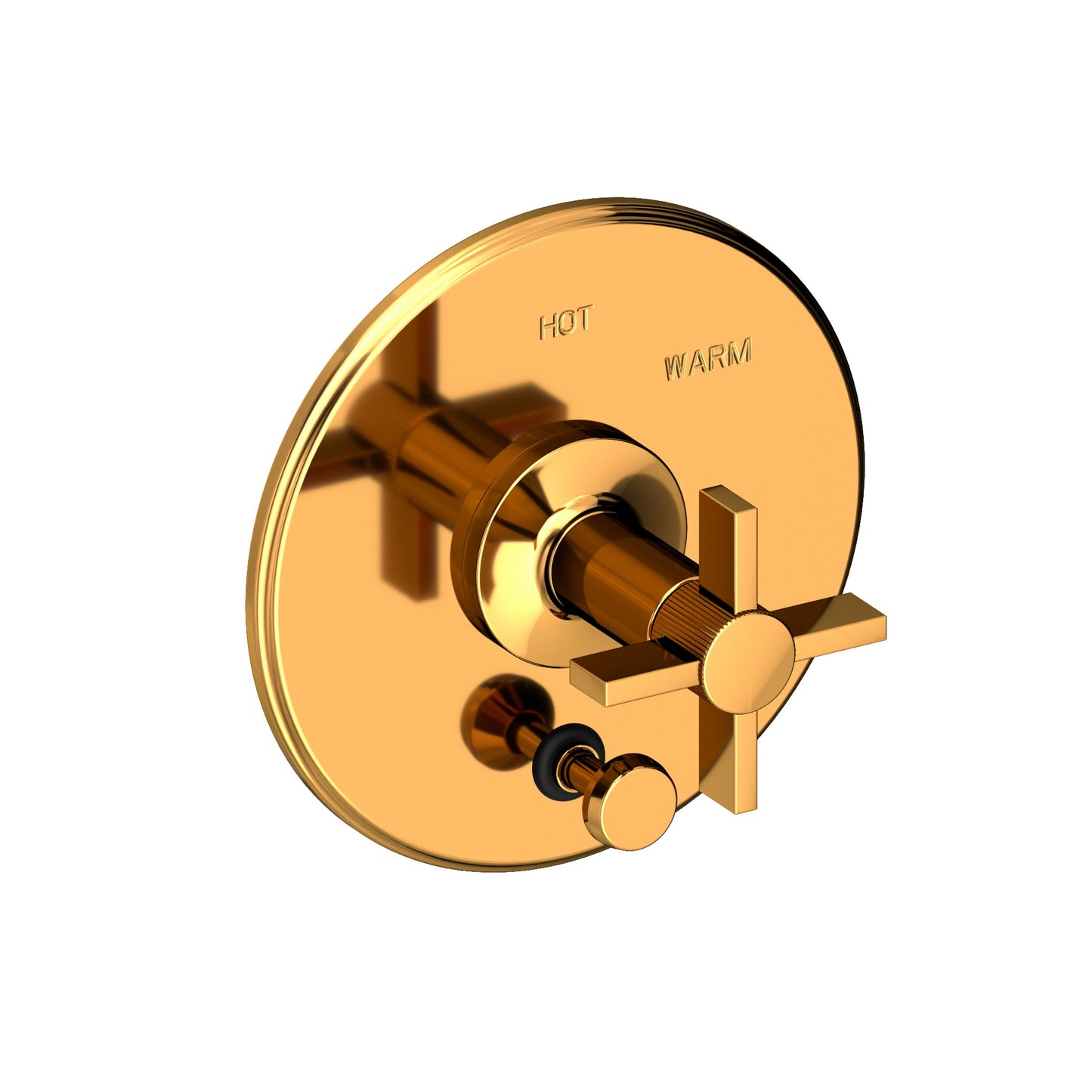Newport Brass 5-3242BP Pardees Balanced Pressure Tub & Shower Diverter Plate with Handle. Less Showerhead, arm and flange.