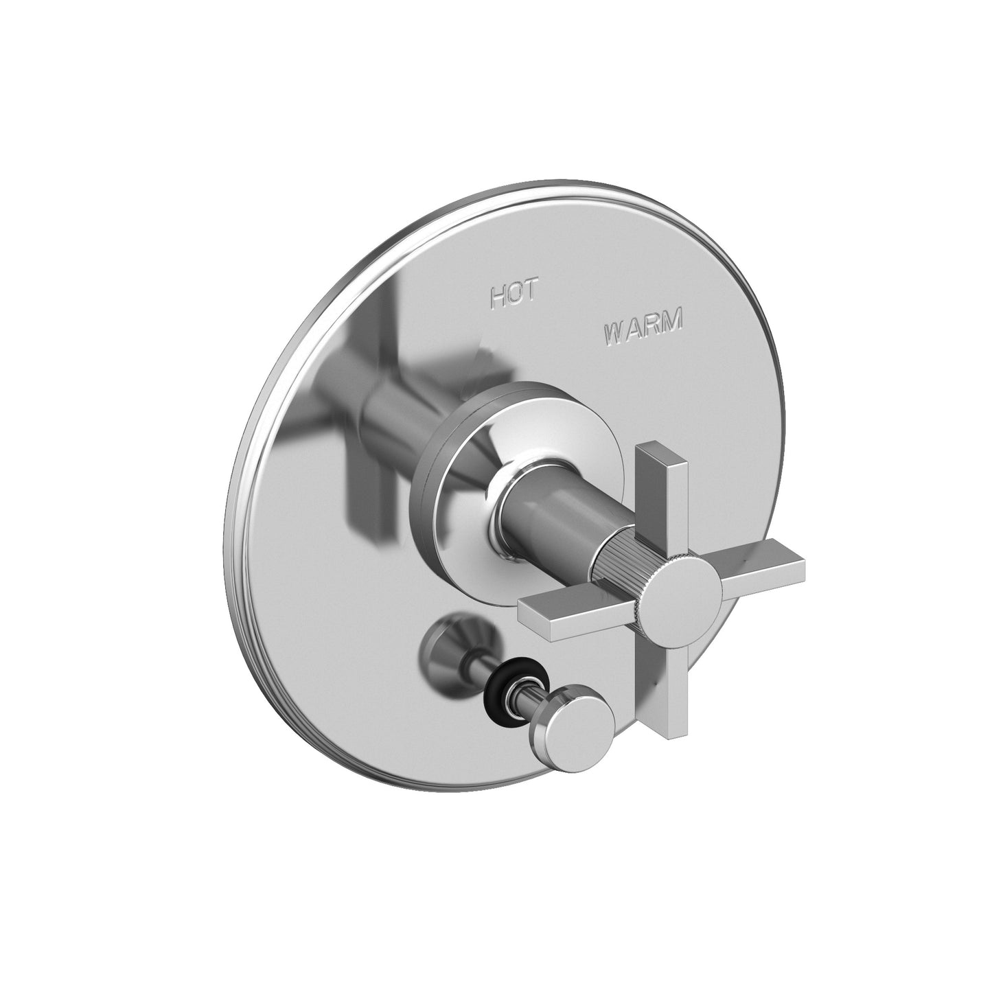 Newport Brass 5-3242BP Pardees Balanced Pressure Tub & Shower Diverter Plate with Handle. Less Showerhead, arm and flange.