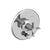 Newport Brass 5-3242BP Pardees Balanced Pressure Tub & Shower Diverter Plate with Handle. Less Showerhead, arm and flange.
