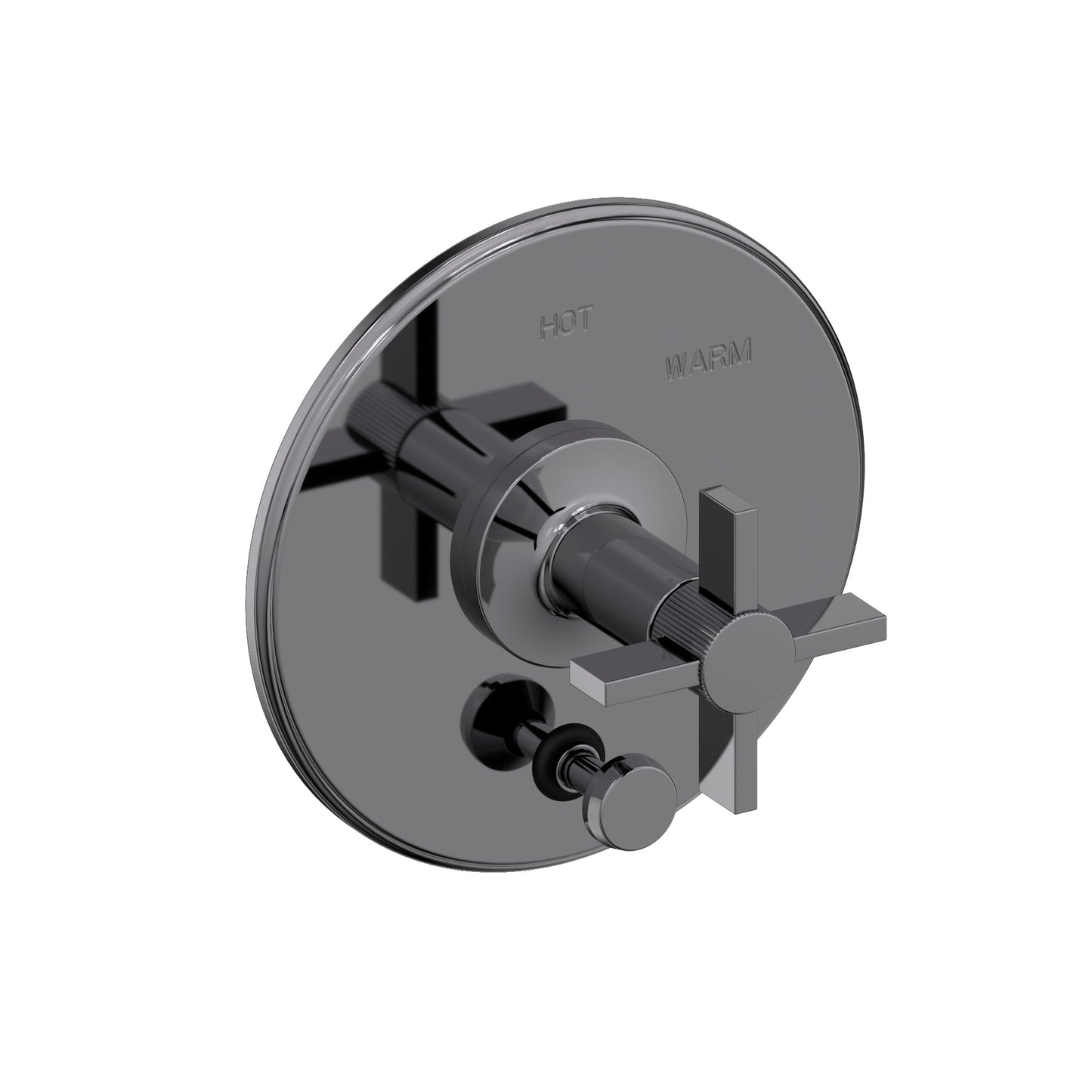 Newport Brass 5-3242BP Pardees Balanced Pressure Tub & Shower Diverter Plate with Handle. Less Showerhead, arm and flange.