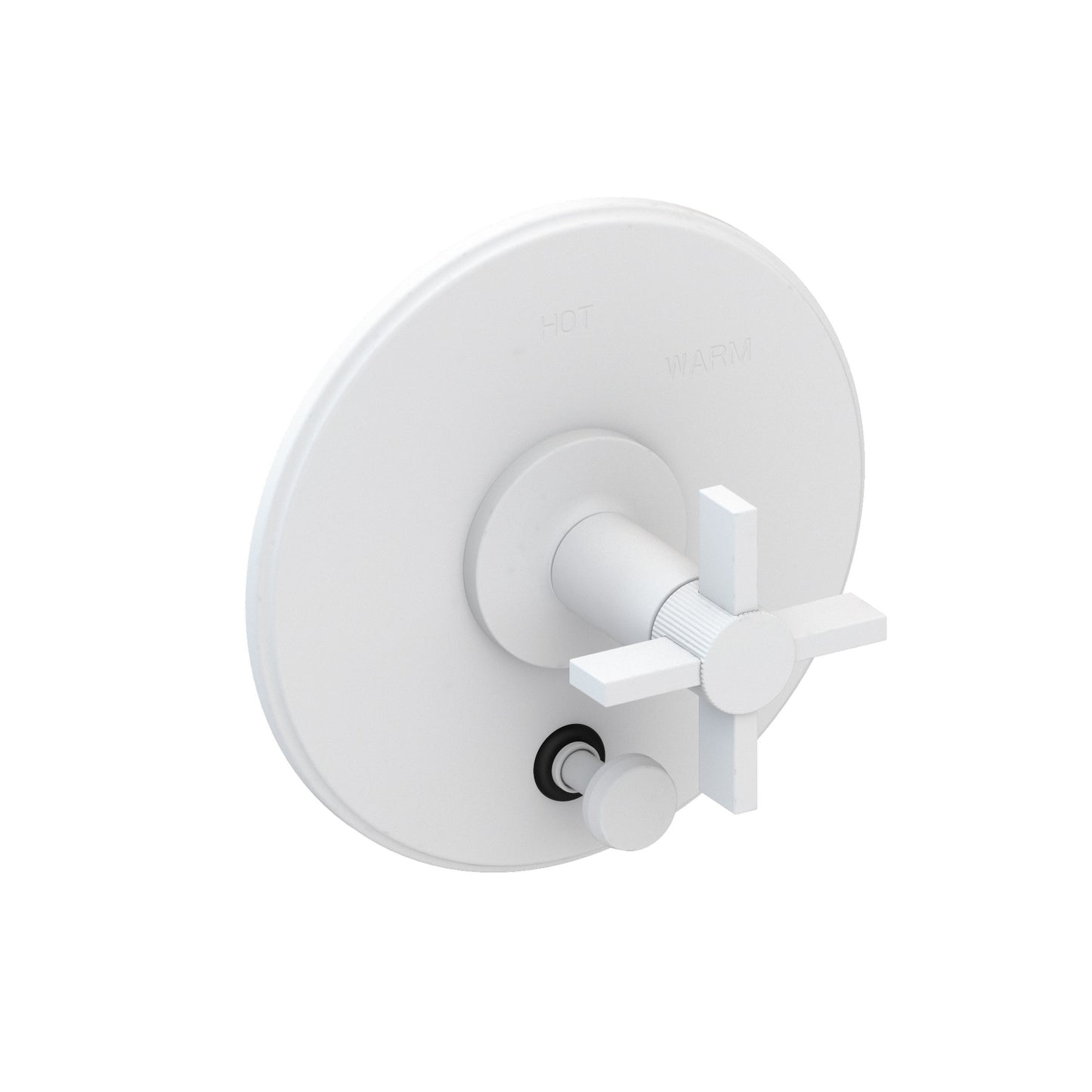 Newport Brass 5-3242BP Pardees Balanced Pressure Tub & Shower Diverter Plate with Handle. Less Showerhead, arm and flange.