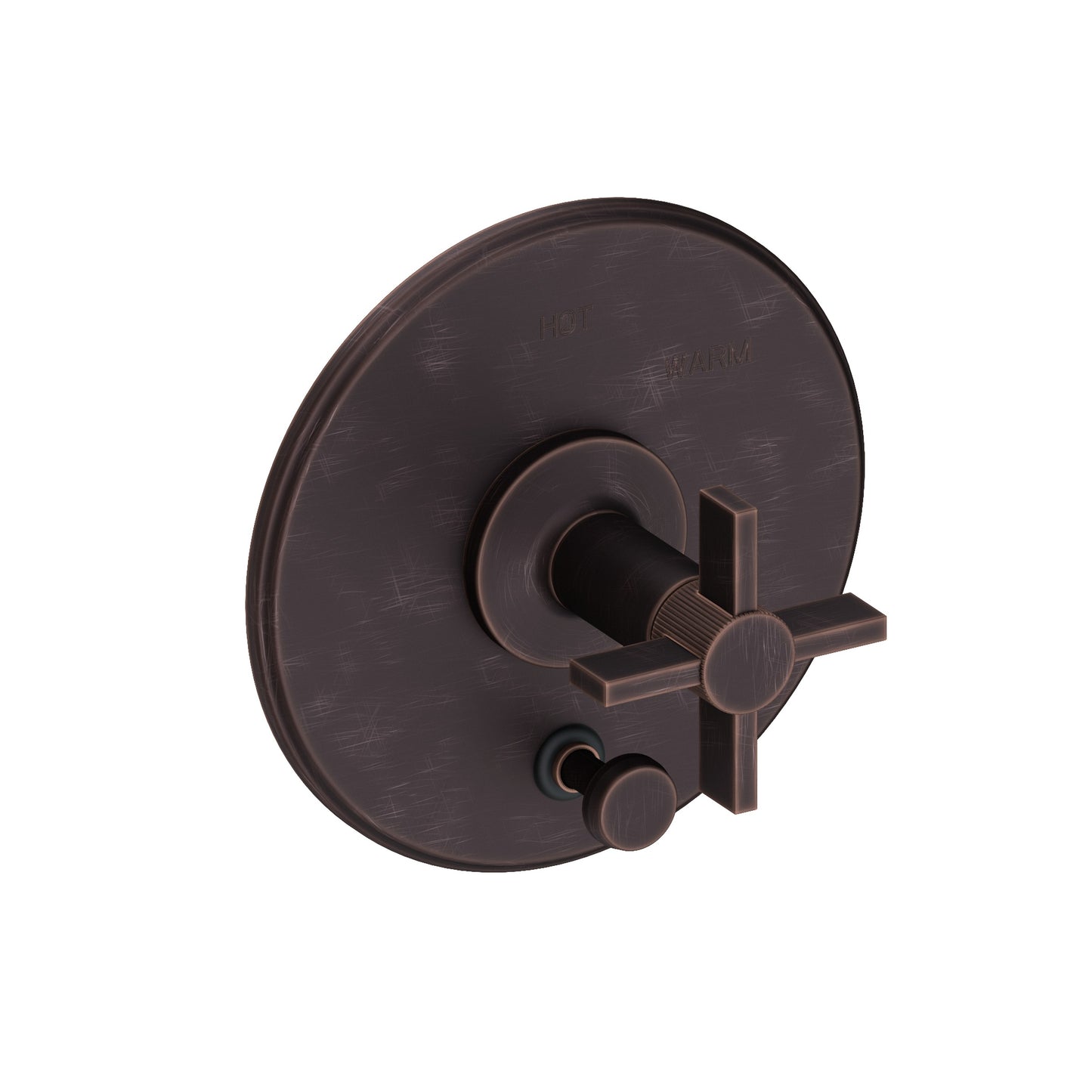 Newport Brass 5-3242BP Pardees Balanced Pressure Tub & Shower Diverter Plate with Handle. Less Showerhead, arm and flange.