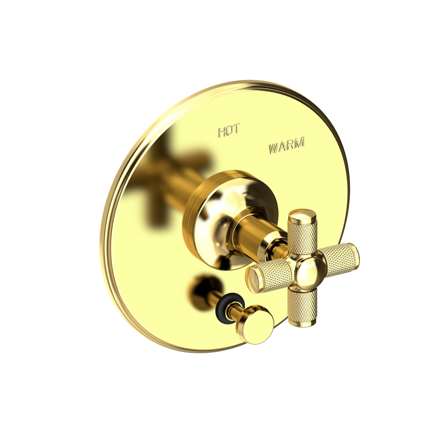 Newport Brass 5-3262BP Clemens Balanced Pressure Tub & Shower Diverter Plate With Handle