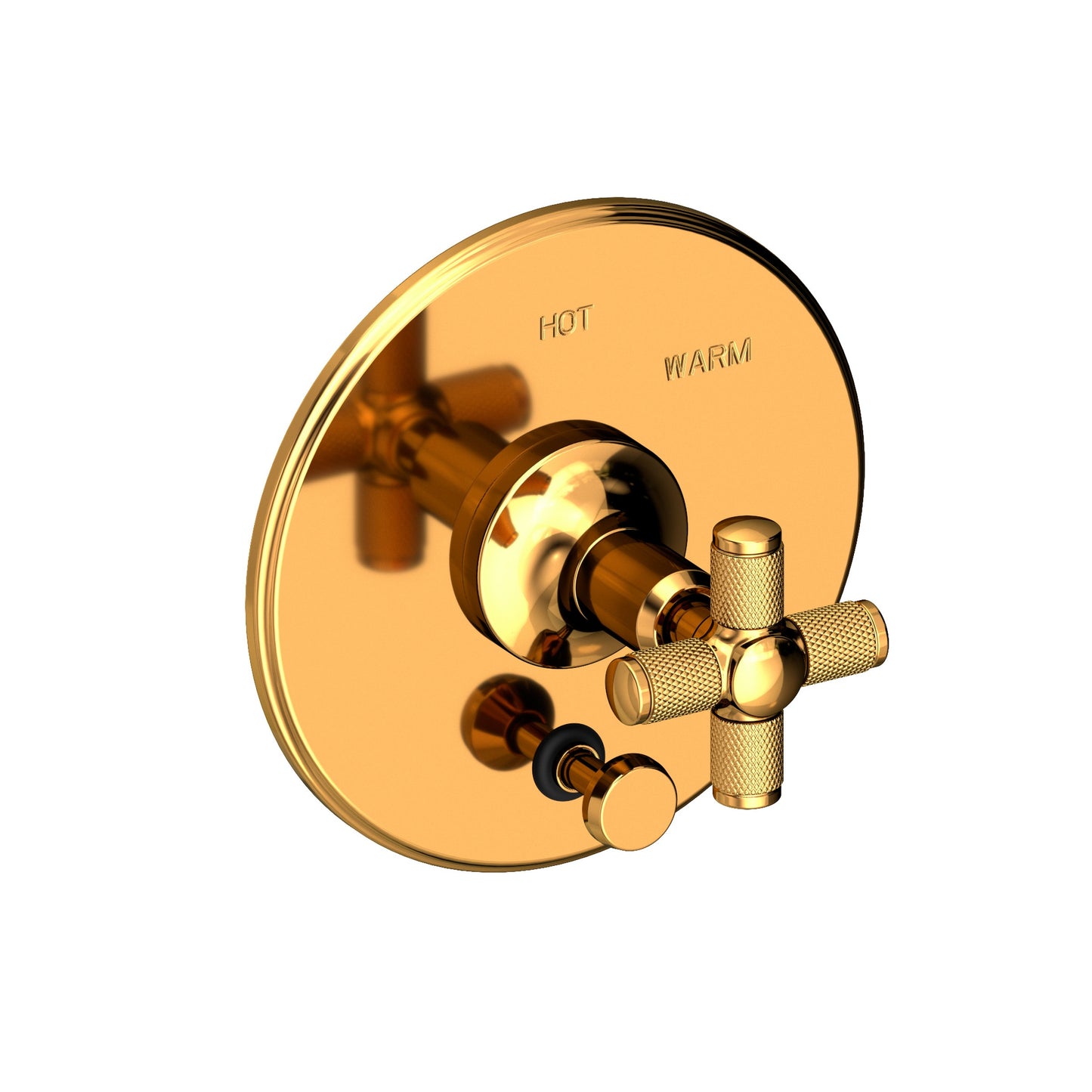 Newport Brass 5-3262BP Clemens Balanced Pressure Tub & Shower Diverter Plate With Handle