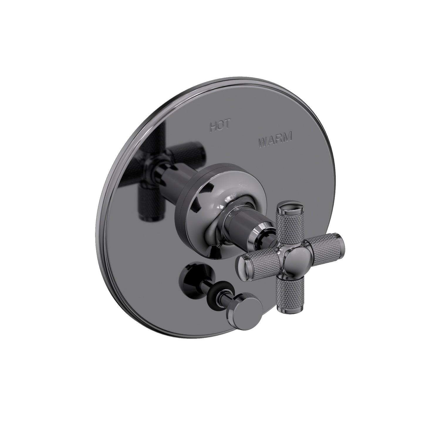 Newport Brass 5-3262BP Clemens Balanced Pressure Tub & Shower Diverter Plate With Handle