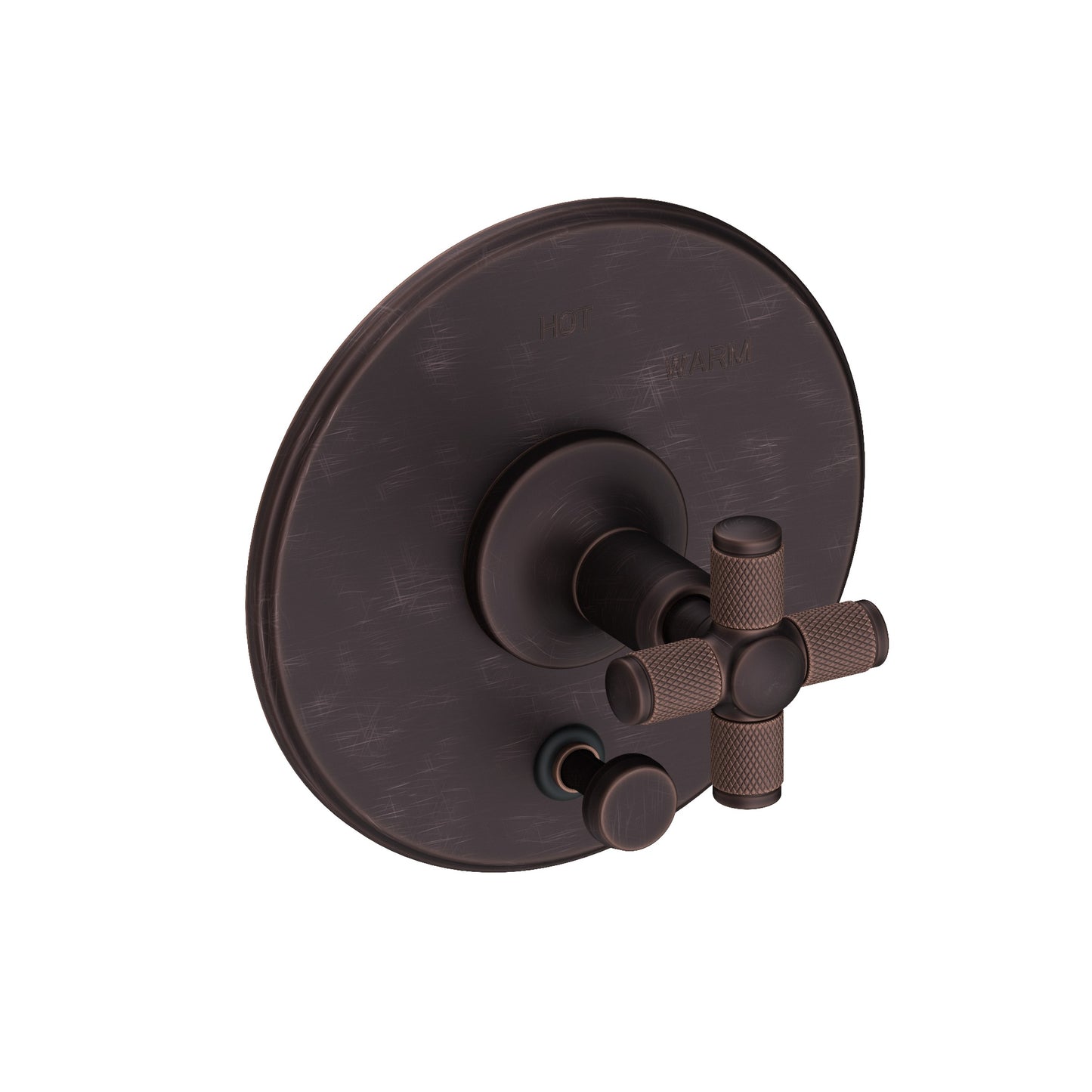 Newport Brass 5-3262BP Clemens Balanced Pressure Tub & Shower Diverter Plate With Handle