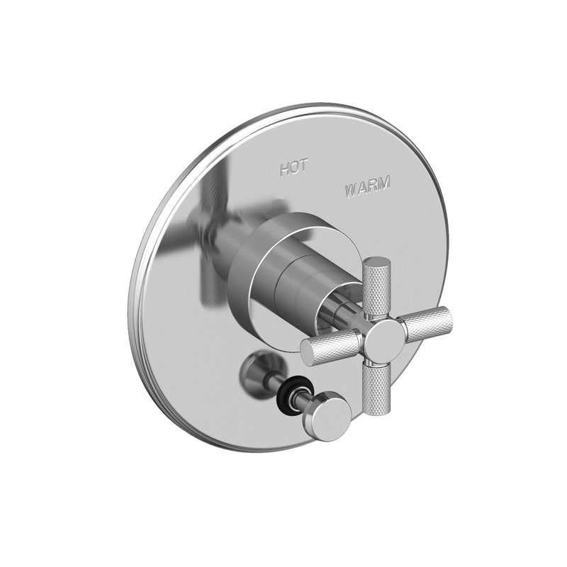 Newport Brass 5-3302BP Muncy Balanced Pressure Tub & Shower Diverter Plate with Handle. Less Showerhead, arm and flange.