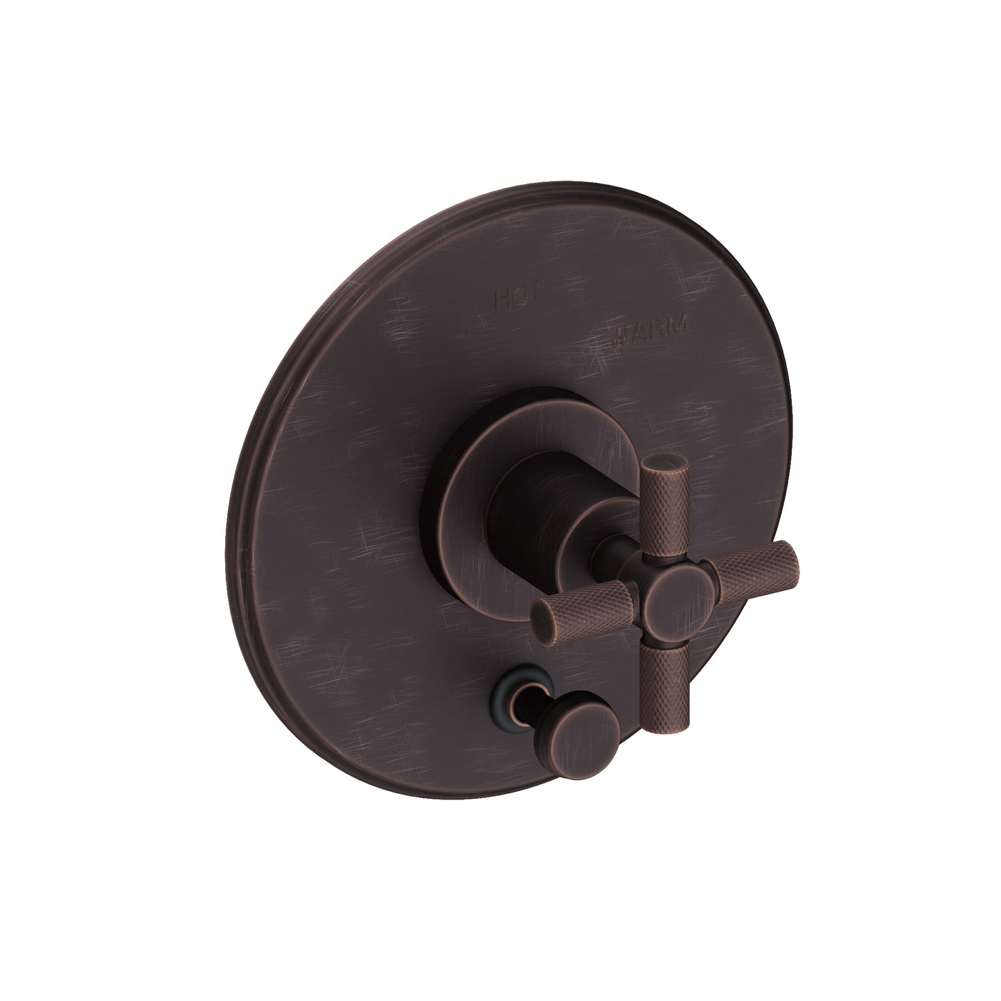 Newport Brass 5-3302BP Muncy Balanced Pressure Tub & Shower Diverter Plate with Handle. Less Showerhead, arm and flange.
