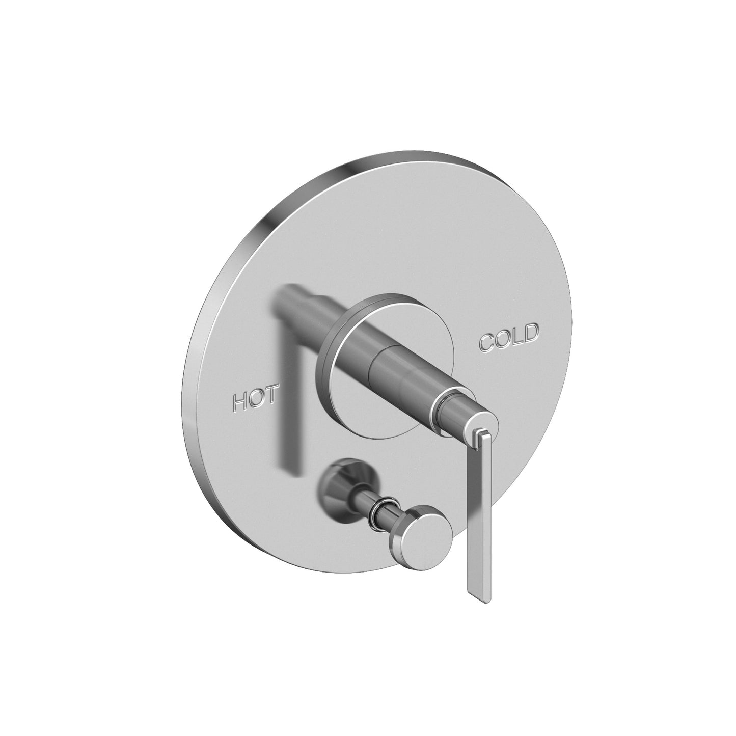 Newport Brass 5-3322BP Tolmin Balanced Pressure Tub & Shower Diverter Plate with Handle. Less Showerhead, arm and flange.