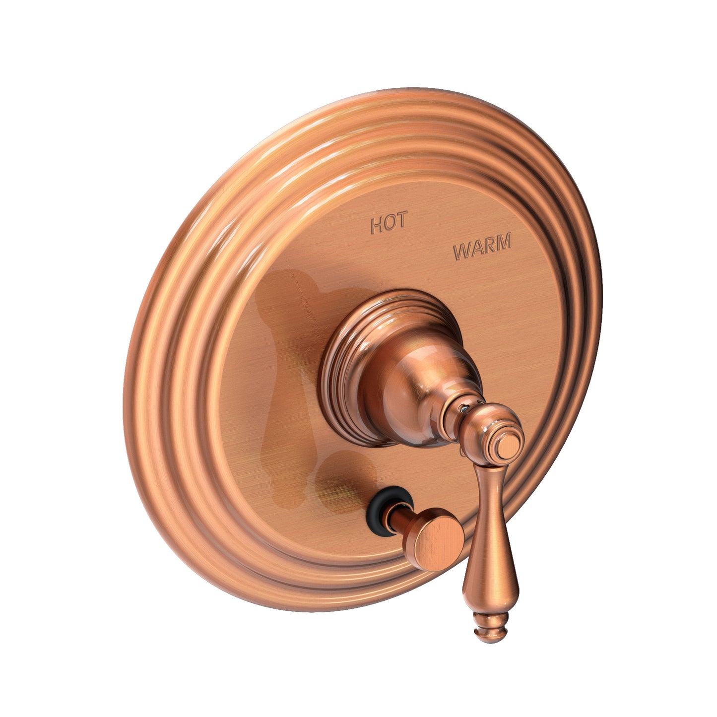 Newport Brass 5-852BP Seaport Balanced Pressure Tub & Shower Diverter Plate With Handle