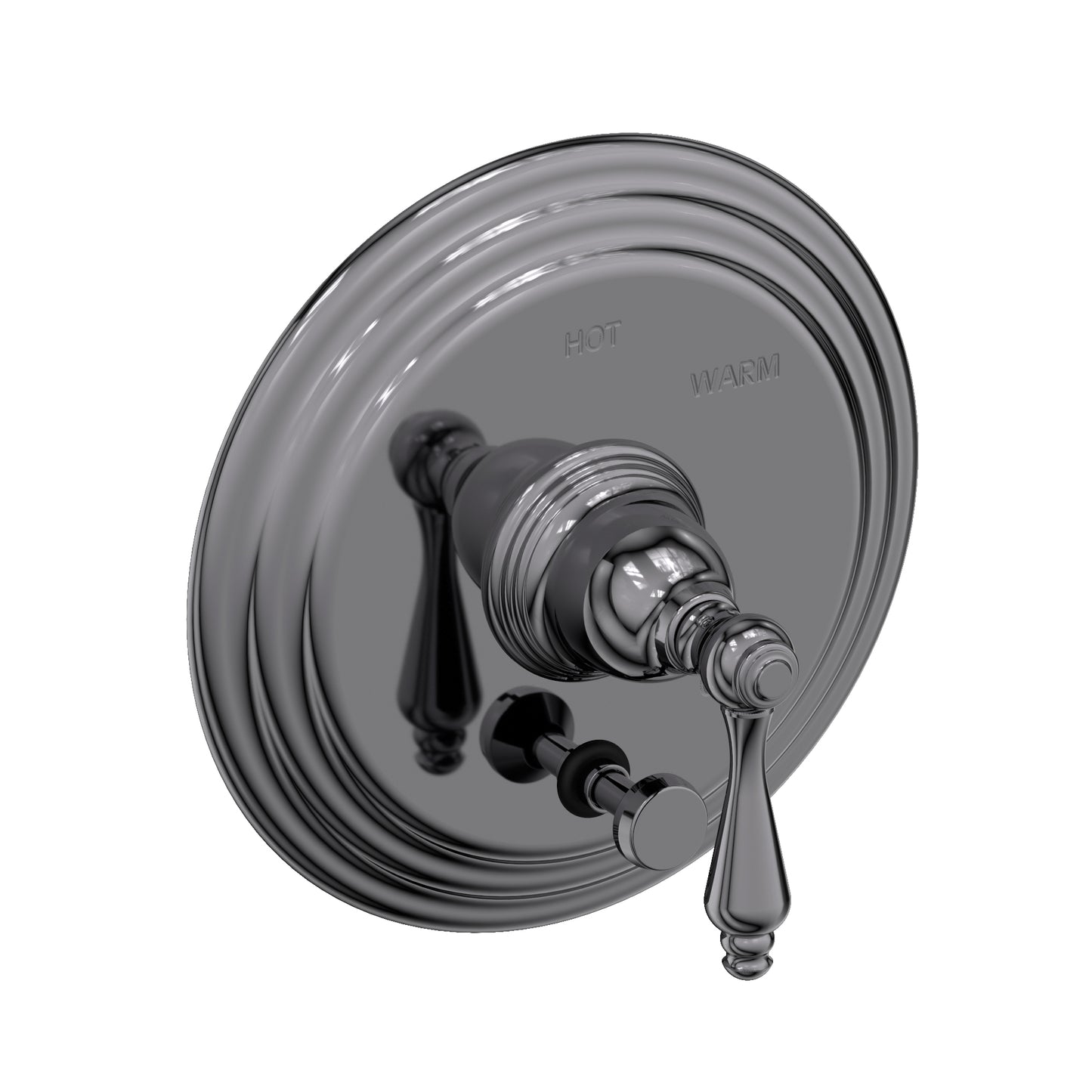 Newport Brass 5-852BP Seaport Balanced Pressure Tub & Shower Diverter Plate With Handle