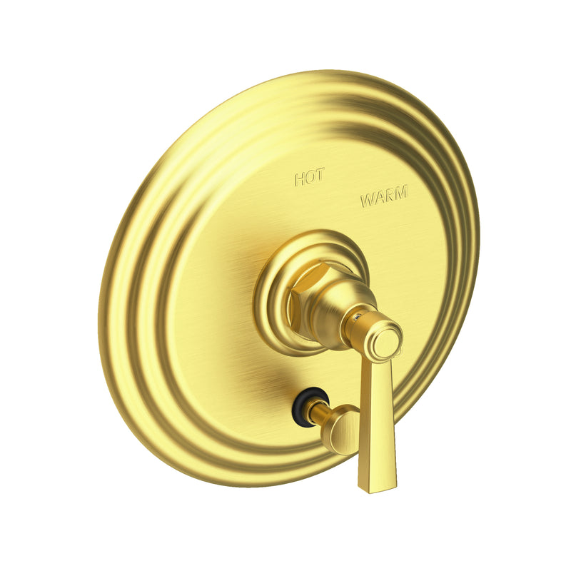 Newport Brass 5-912BP Astor Balanced Pressure Tub & Shower Diverter Plate with Handle. Less Showerhead, arm and flange.