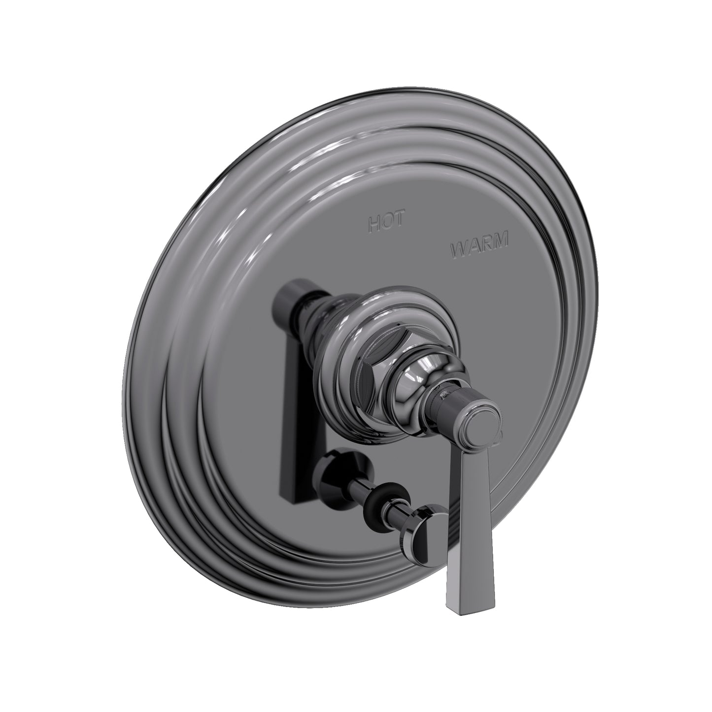 Newport Brass 5-912BP Astor Balanced Pressure Tub & Shower Diverter Plate with Handle. Less Showerhead, arm and flange.