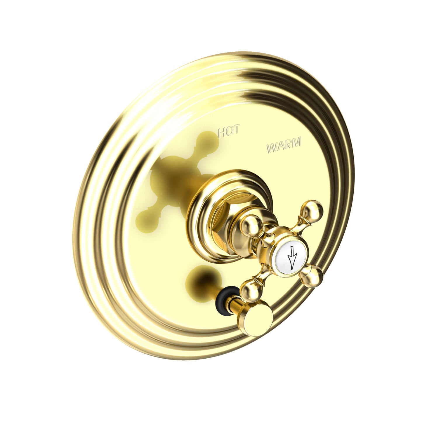 Newport Brass 5-922BP Astor Balanced Pressure Tub & Shower Diverter Plate With Handle