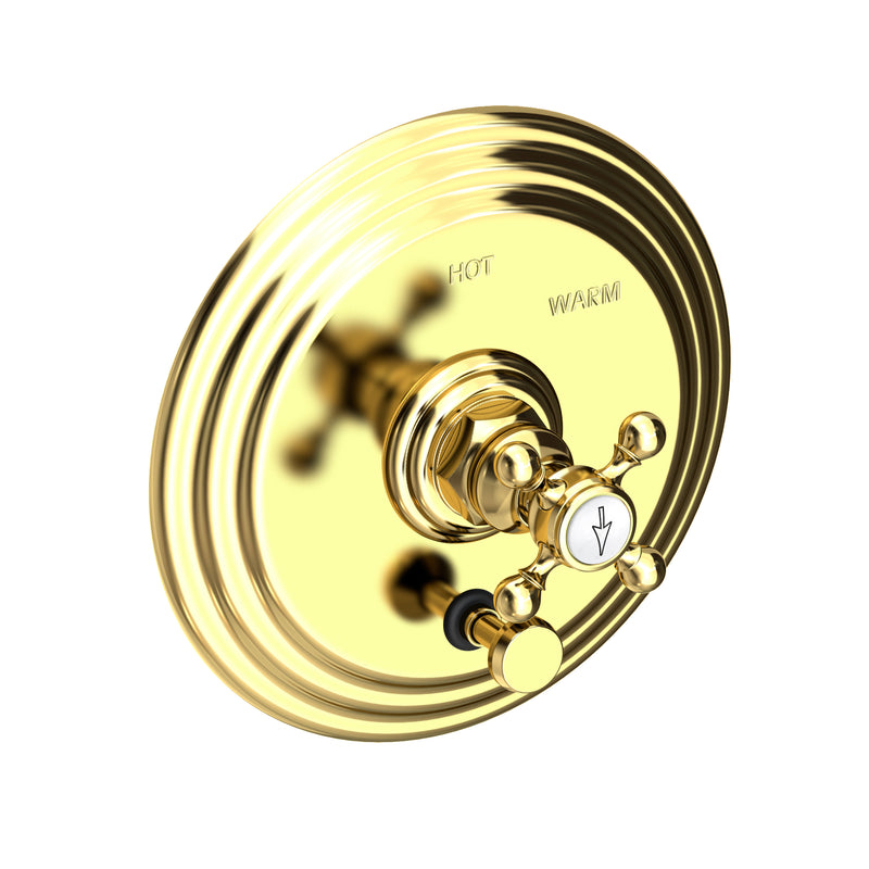 Newport Brass 5-922BP Astor Balanced Pressure Tub & Shower Diverter Plate with Handle. Less Showerhead, arm and flange.
