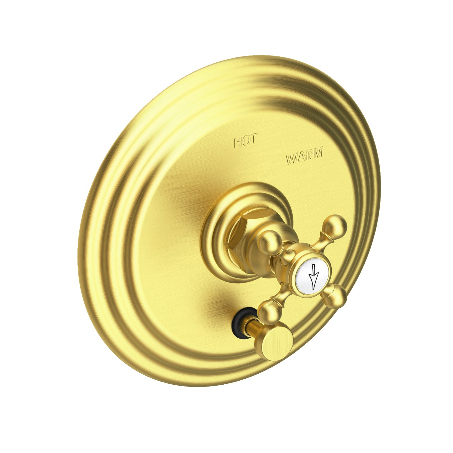 Newport Brass 5-922BP Astor Balanced Pressure Tub & Shower Diverter Plate With Handle
