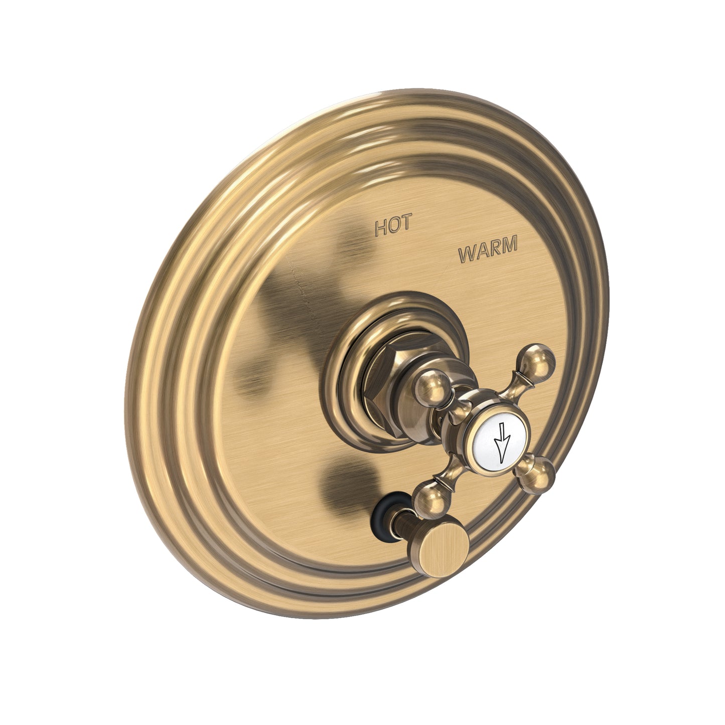 Newport Brass 5-922BP Astor Balanced Pressure Tub & Shower Diverter Plate With Handle