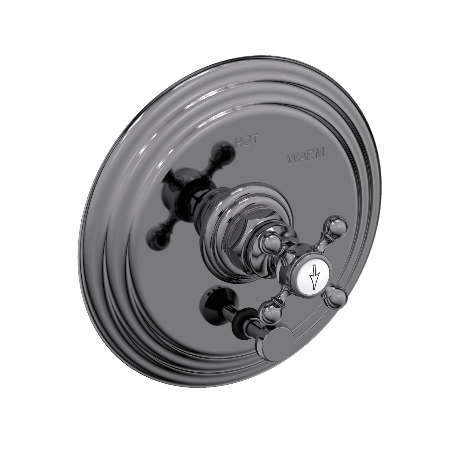 Newport Brass 5-922BP Astor Balanced Pressure Tub & Shower Diverter Plate With Handle