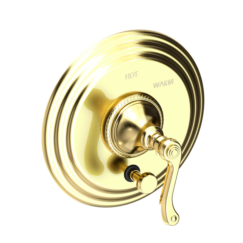 Newport Brass 5-982BP Amisa Balanced Pressure Tub & Shower Diverter Plate with Handle. Less Showerhead, arm and flange.