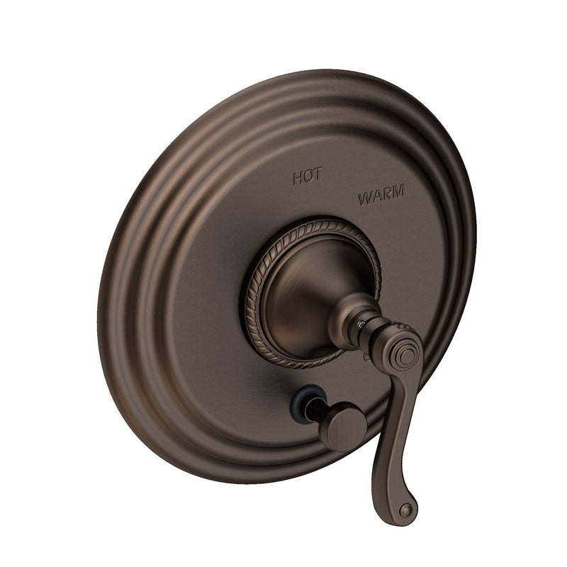 Newport Brass 5-982BP Amisa Balanced Pressure Tub & Shower Diverter Plate with Handle. Less Showerhead, arm and flange.