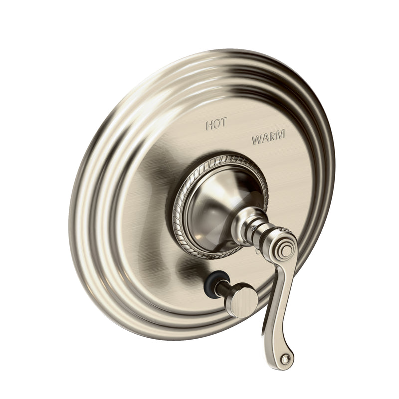 Newport Brass 5-982BP Amisa Balanced Pressure Tub & Shower Diverter Plate with Handle. Less Showerhead, arm and flange.