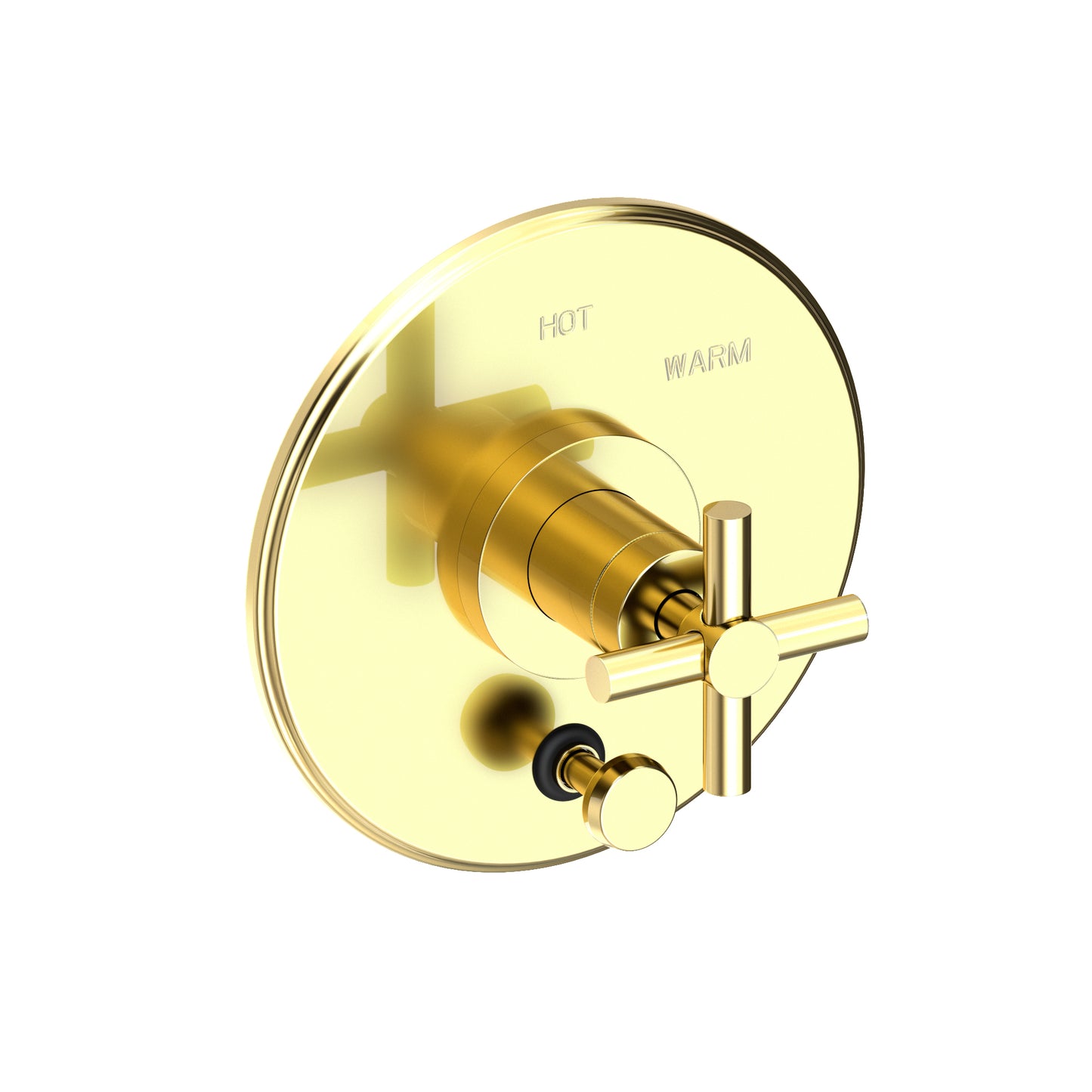 Newport Brass 5-992BP East Linear Balanced Pressure Tub & Shower Diverter Plate With Handle