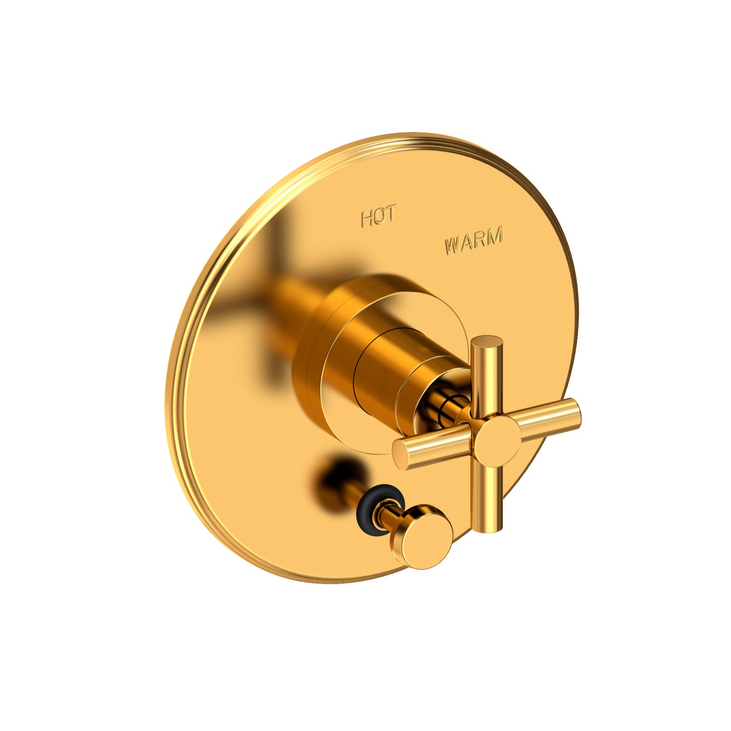 Newport Brass 5-992BP East Linear Balanced Pressure Tub & Shower Diverter Plate With Handle