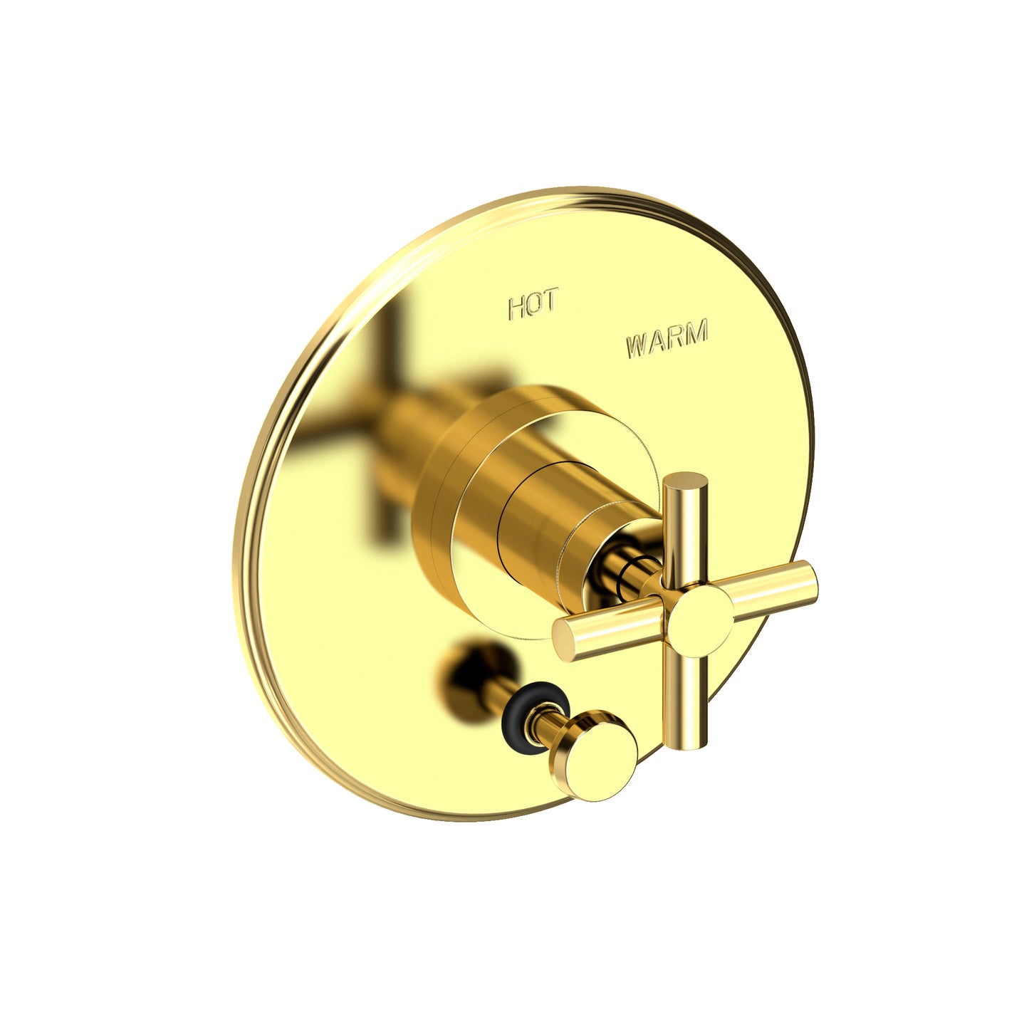 Newport Brass 5-992BP East Linear Balanced Pressure Tub & Shower Diverter Plate With Handle