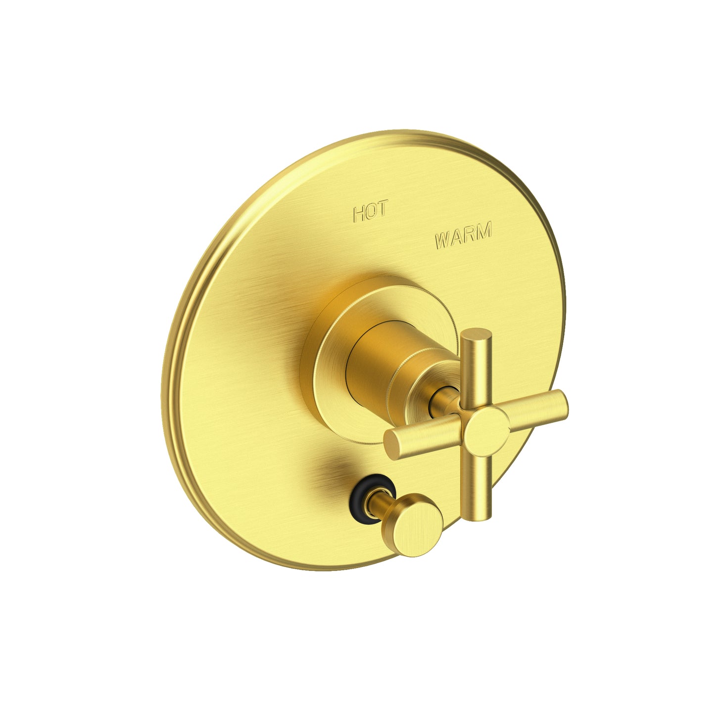 Newport Brass 5-992BP East Linear Balanced Pressure Tub & Shower Diverter Plate With Handle