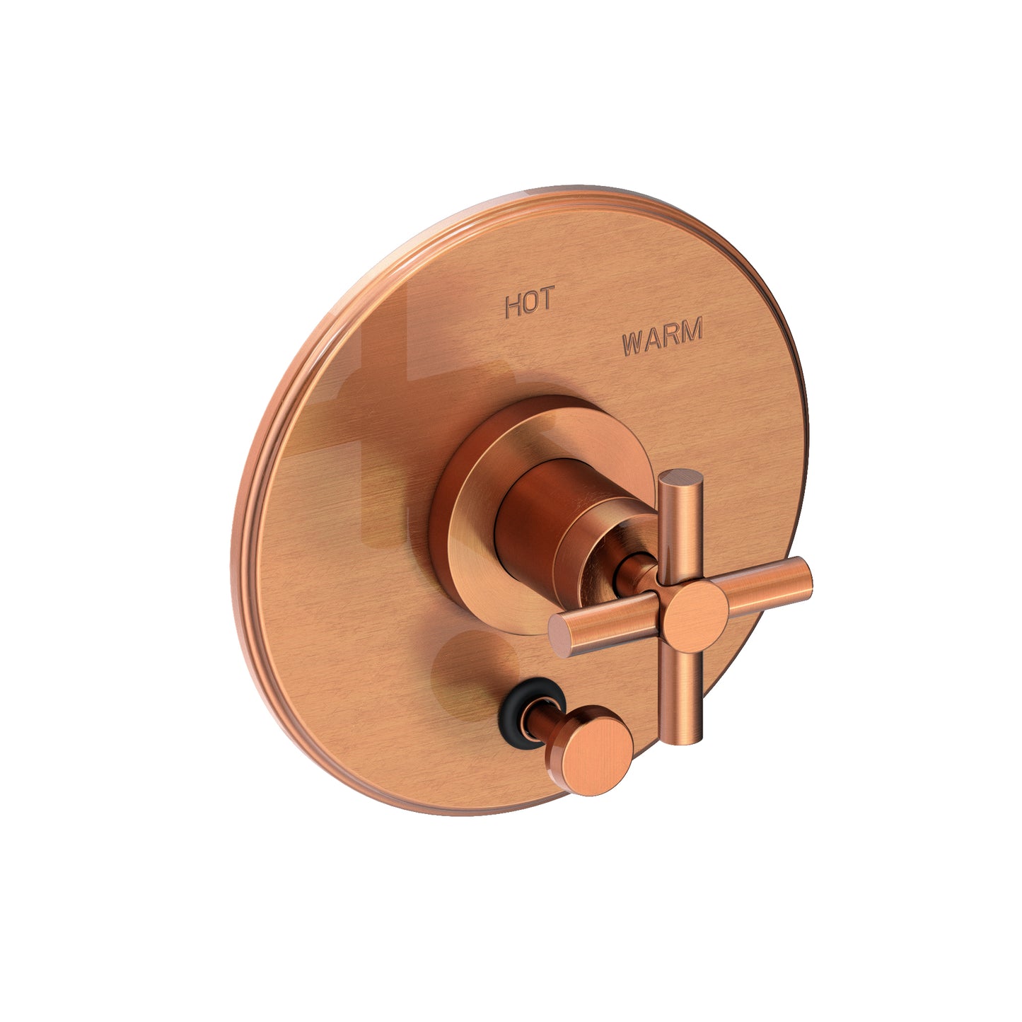 Newport Brass 5-992BP East Linear Balanced Pressure Tub & Shower Diverter Plate With Handle