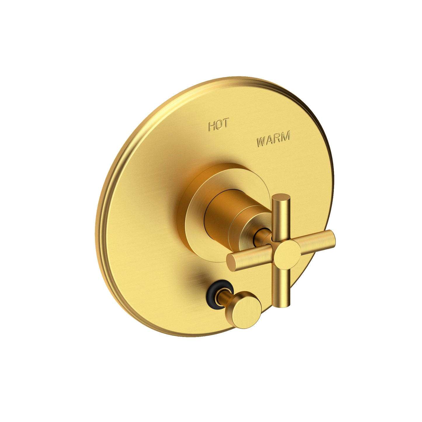 Newport Brass 5-992BP East Linear Balanced Pressure Tub & Shower Diverter Plate With Handle